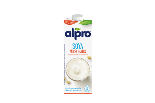 Напиток соевый без сахара и соли SOYA NO SUGARS ALPRO, 1 л